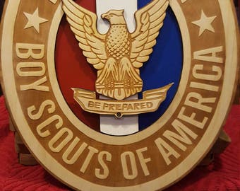 Eagle Scout wood emblem