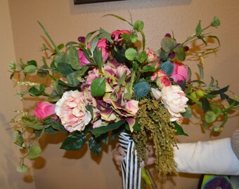 Garden Bouquet, Bohemian Bouquet, Fresh Garden Bouquet,