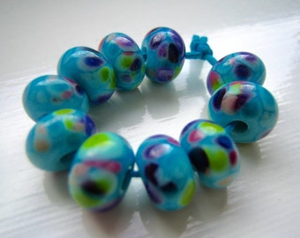 Enchanted Frittie Lampwork Beads, SRA, UK Seller