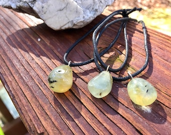 PREHNITE EPIDOTE Necklace