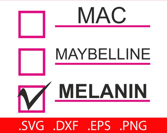 Download Melanin Makeup SVG Mac Maybelline Melanin SVG Makeup SVG