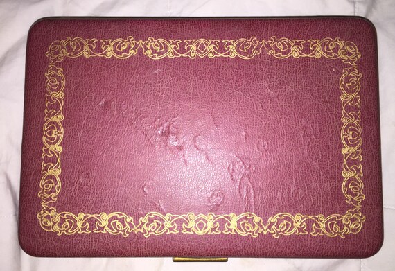 Farrington Jewelry Box Inspiration SALE Vintage 60s60s Farrington Jewelry Box Texol Leather Farrington Jewelry Box Inspiration SALE Vintage 60s60s Farrington Jewelry Box Texol Leather