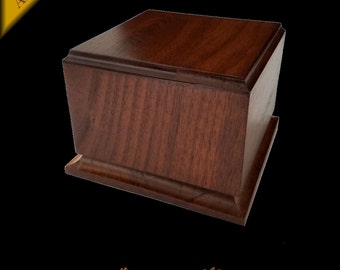 NEW Wagler Awards Walnut Trophy Award Base 6.25" x 6.25" x 4.5"