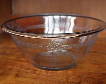 1-1/2 Qt. ~ Fire King ~ Philbe ~ Sapphire Blue ~ Utility/Mixing Bowl ~ 8-3/8" ~ 1940s-50s ~ Azurite ~ Bakeware ~ Anchor Hocking