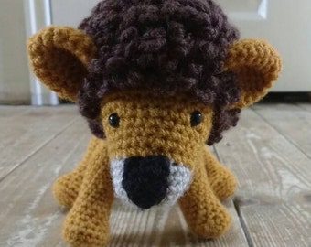 Crocheted Lion - Amigurumi