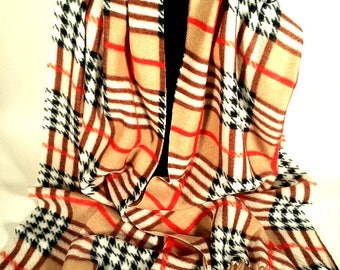 burberry fleece scarf