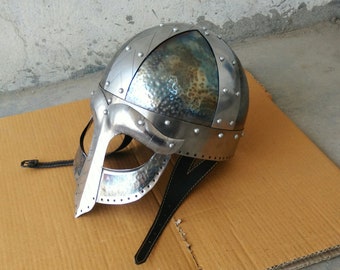 Medieval Viking Funta -Helmet-Armour-Helmet-Roman-knight-helmet-Larp-sca-helmet