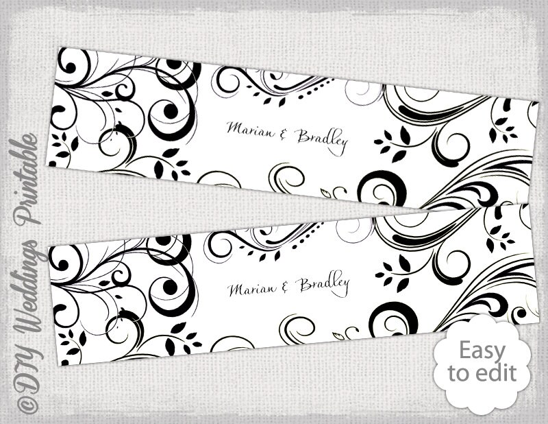 water bottles templates
