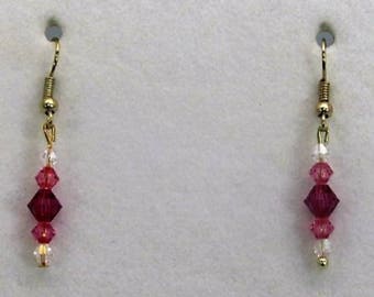 Petite Pink with Swarovski Crystals