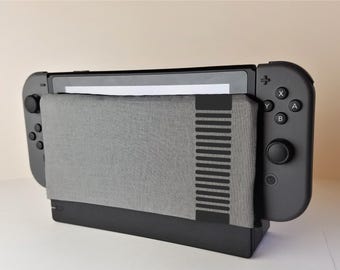 Nintendo Switch NES Themed Dock Sock Cozy Microfiber Protector