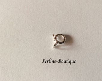 6mm 925 Sterling Silver Spring clasp