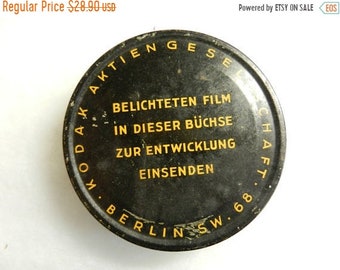 Spring Sale Vintage WW2 Kodak Film Canister