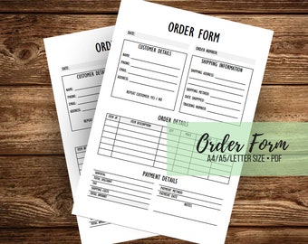 Order forms | Etsy