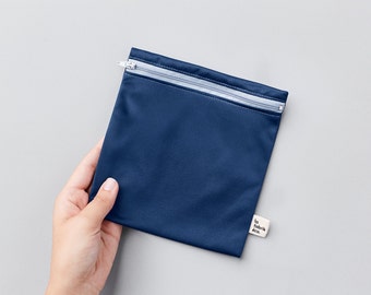 Reusable sandwich and snack bag ~ large ~ Reusable snack and sandwich zipper bags