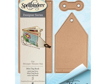 Spellbinders - Shapeabilities - Mini Tag Book Dies