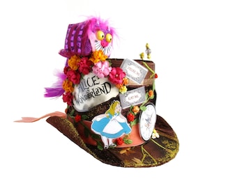 Decorative Top Hat inspired by Mad Hatter's Hat