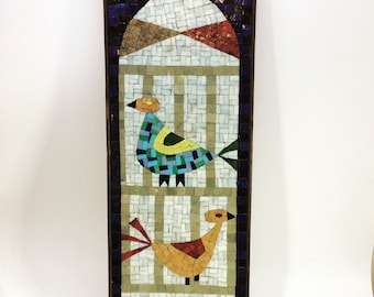 Evelyn Ackerman Mosaic Birds in a Cage 1958