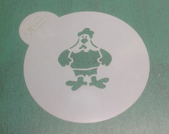 Cookie stencil- Rooster
