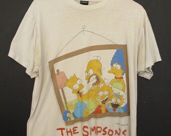 The Simpsons 1990 vintage Tshirt
