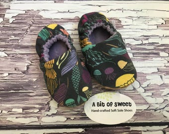 Made to Order Dancing Mermaid Soft Sole Shoes