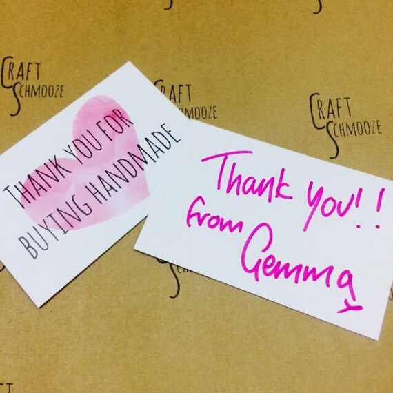 thank you card inserts