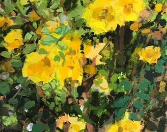 St. John's Wort original painting by Andrew Daniel