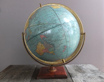 Vintage Cram's Imperial 12-inch World Globe