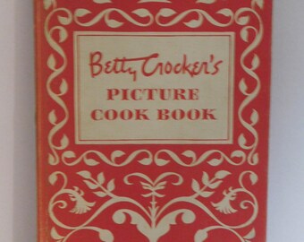 Vintage 1950 First Edition 9th Printing Betty Crocker's Picture Cook Book