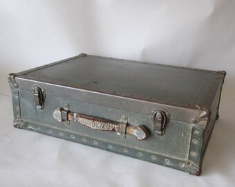 vintage military briefcase