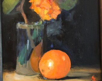 Orange and Lilly Pod
