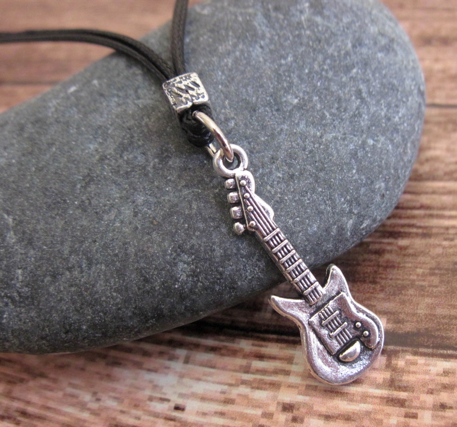 Men's Necklace Men's Guitar Necklace Men's