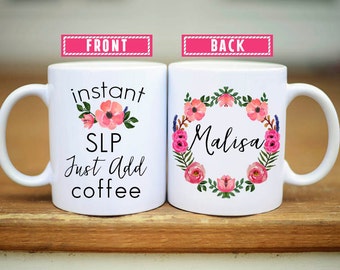 Speech Therapy Gifts, Speech Therapy Mug, Gifts for Speech Therapist, SLP gifts, Gift for SLP, SLP graduation, speech language pathologist