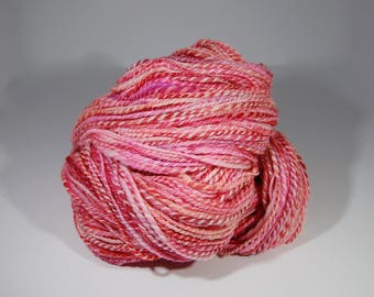 Handspun, Hand Dyed 100% Merino Wool