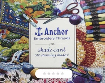 1 Anchor Thread Shade Card/Shade Card Chart Book