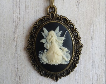 Fairy Cameo Necklace