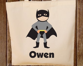 Superhero Tote Bag Boys Tote Bag