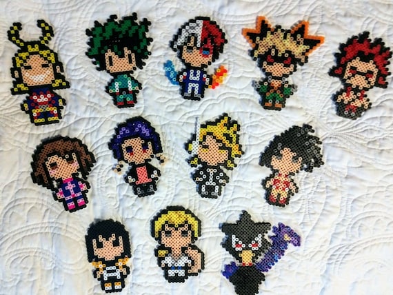 beads toys hama r us Hero Academia bead perler designs My