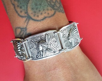 Vintage Native American bracelet - Thin