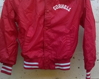 Child's 1980s Collegic Jacket - Cornell University in School colors