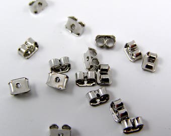 Tips push for set of 50 Platinum earrings