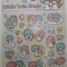 30%Off Exclusive Japanese Little Twin Stars Sticker Sheet Cutie Style - perfect for weekly planner