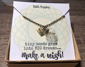 Big Dreams - Make A Wish! | Dandelion Necklace