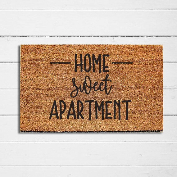 Home Sweet Apartment Doormat Mat Door Mat