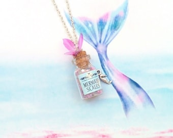 necklace magic potion mermaid scales