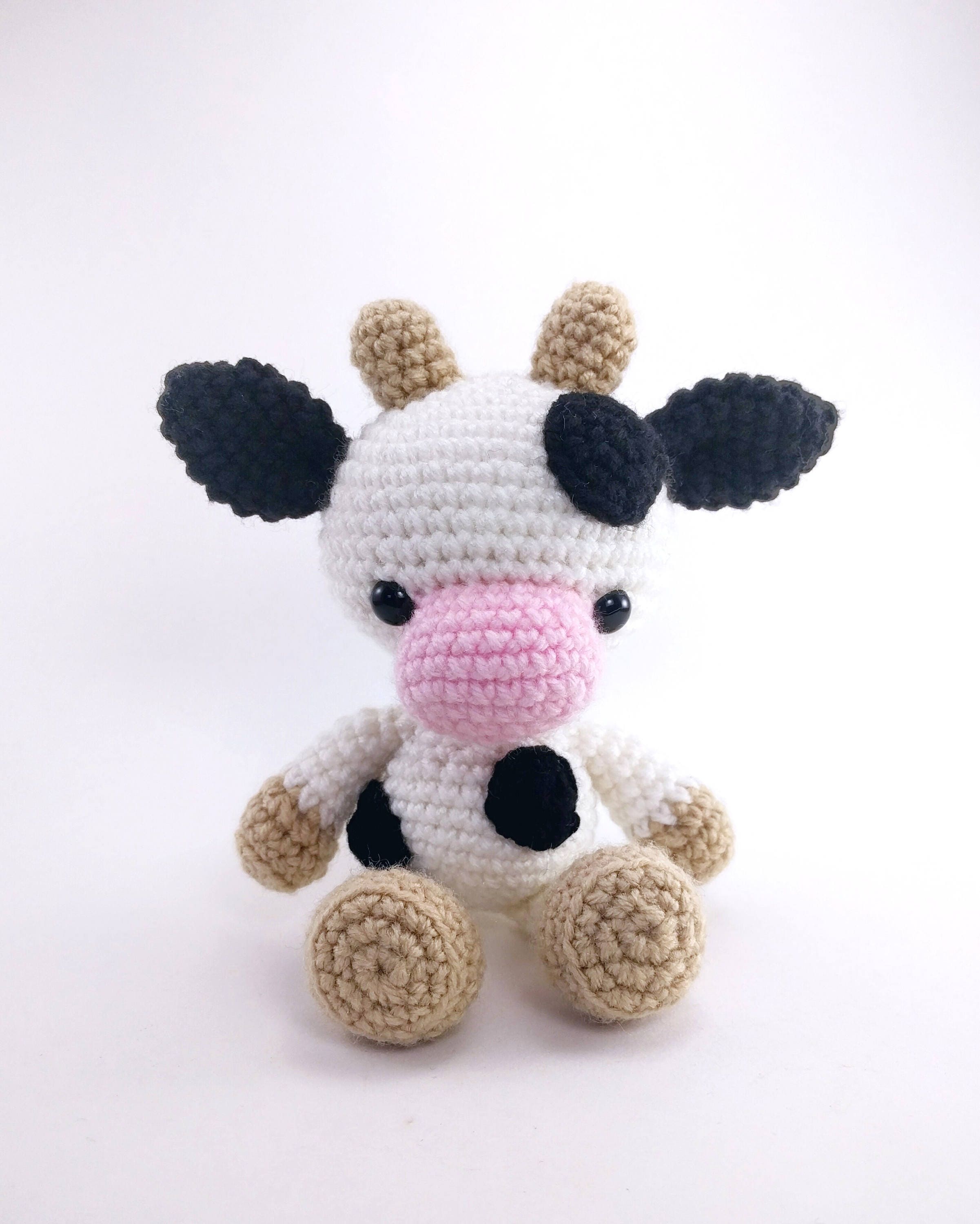 PATTERN: Chloe the Cow Crochet cow pattern amigurumi cow