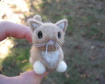 Kitty Cat Sammy the Kitty Felted Customs