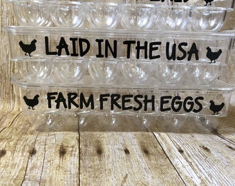One Custom Egg Carton