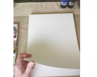 oil paint canvas paper