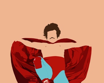 Nacho Libre Inspired Minimalist Inspirational Quote Poster