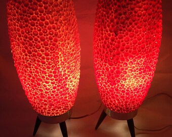 Beehive Plastic Bubble Table Lights on Tripod Bases